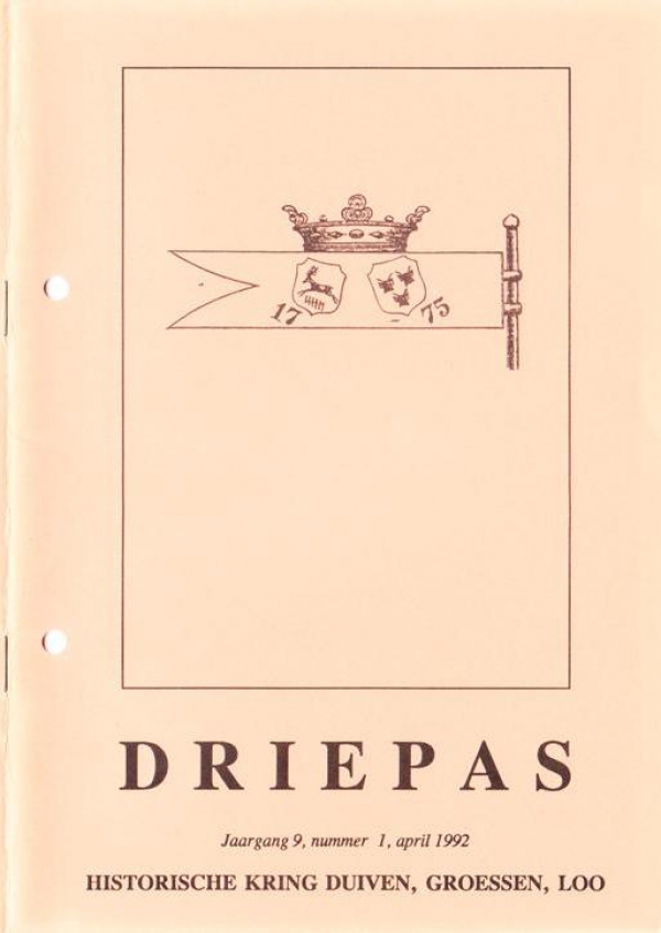 Driepas 1992, nummer 1